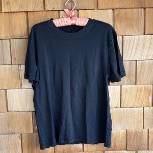 Men's Classic Black Crewneck T-Shirt